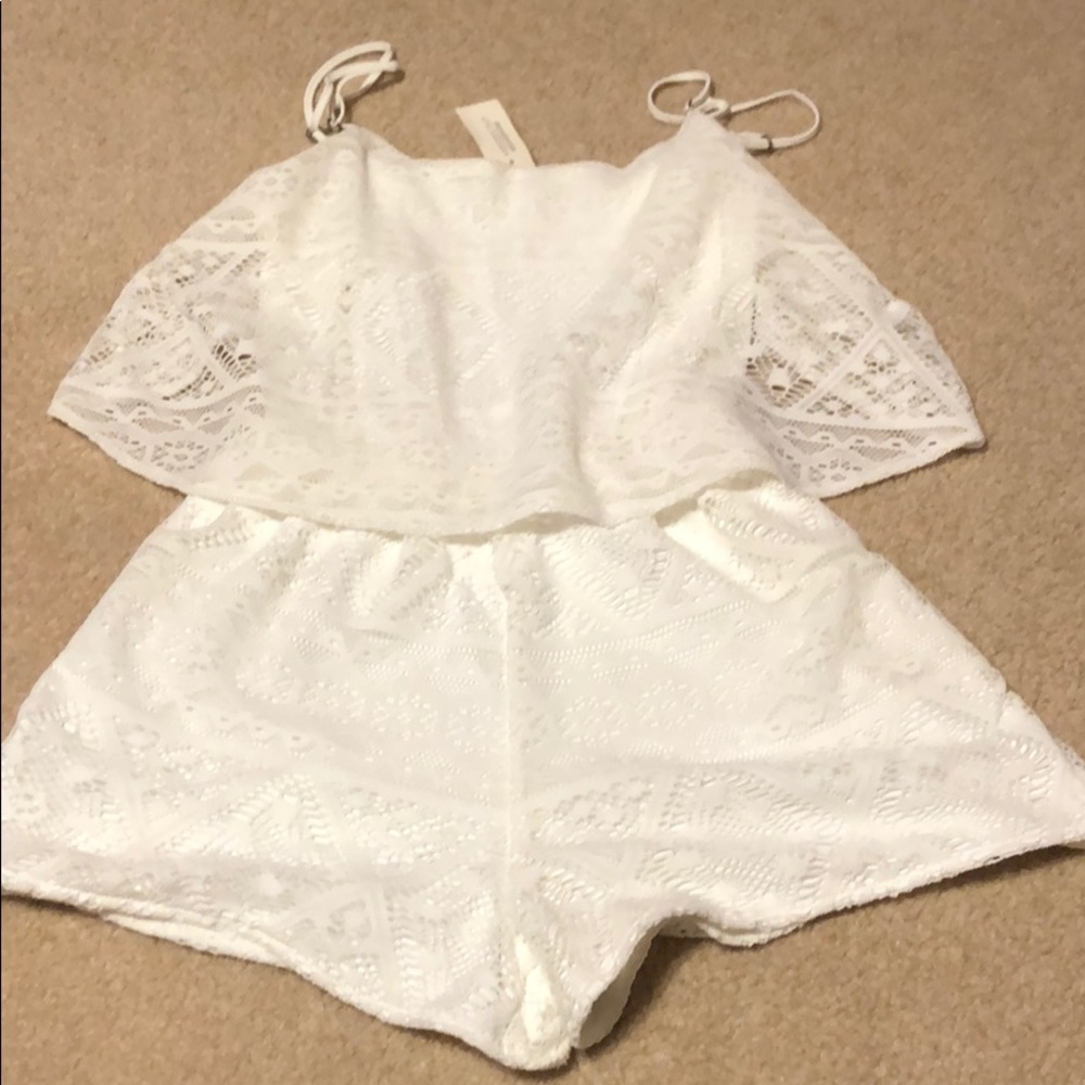 Lace Romper